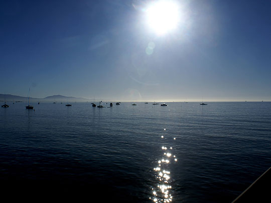 Santa Barabara Marina at Dawn